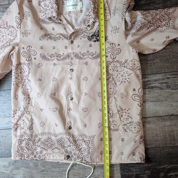 Patterned Eleven Paris Beige Jacket - Picture 8 of 11